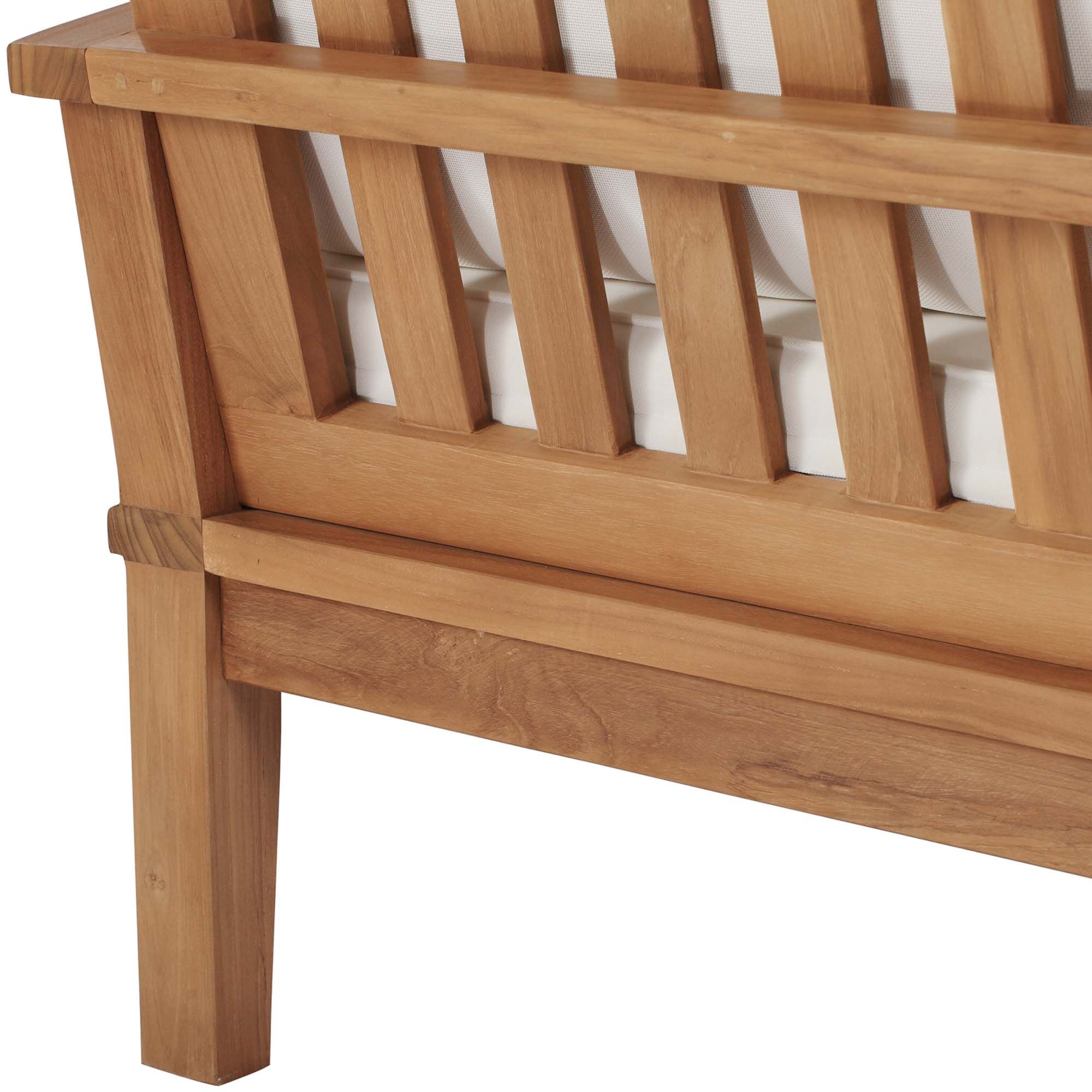 Marina Teak Outdoor Sofa thumbnail 6