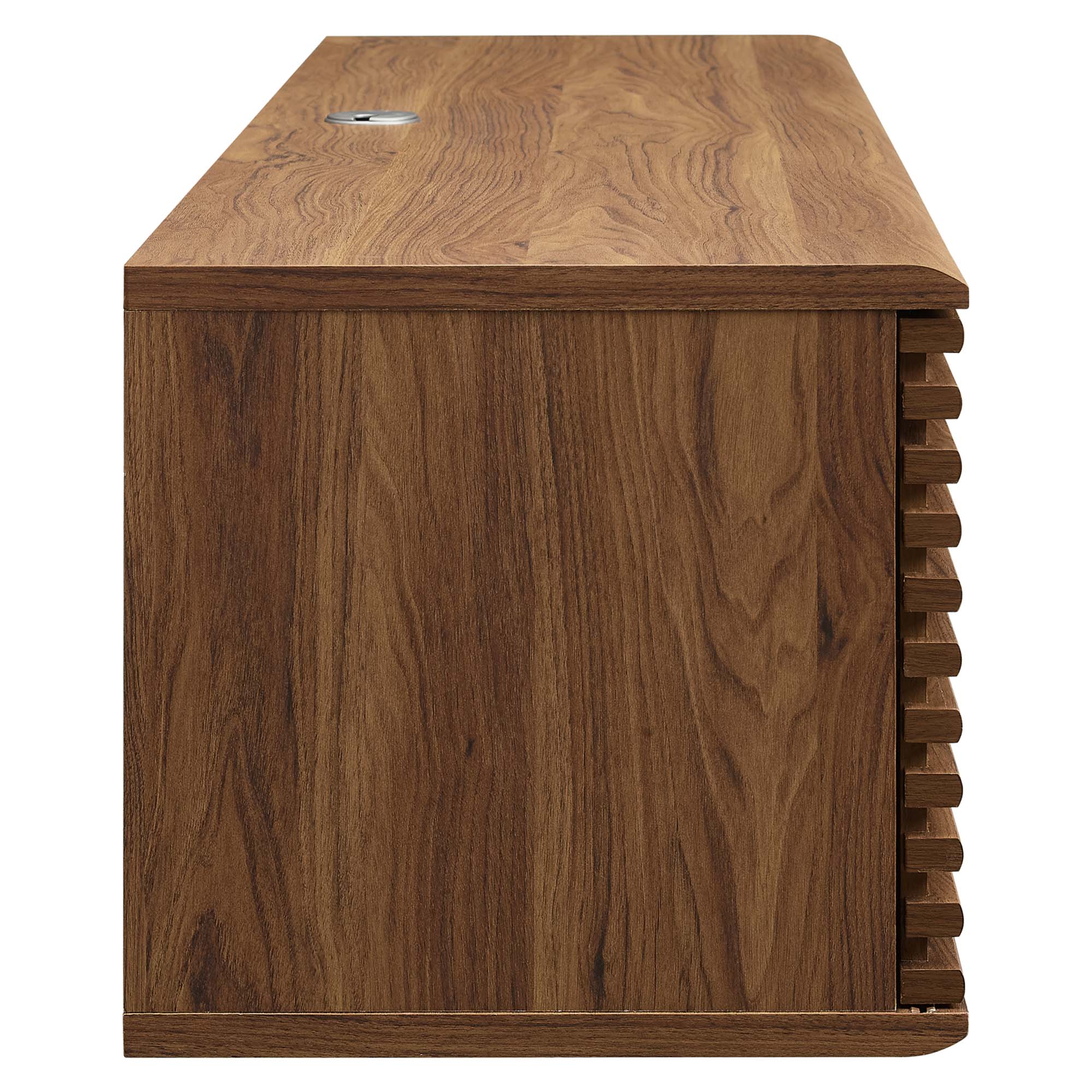 Render Walnut Wall-Mount Media Console thumbnail 2