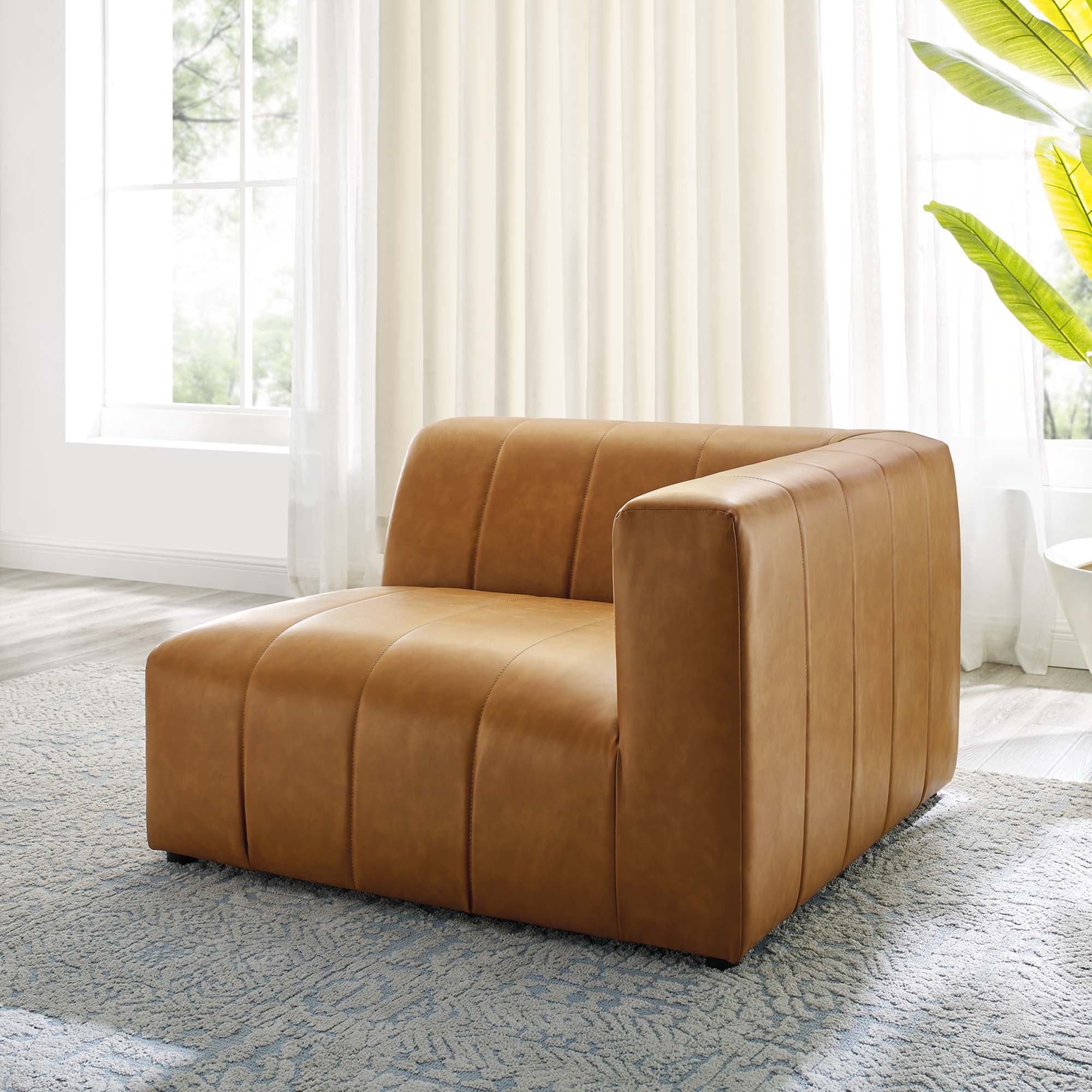 Bartlett Channel Tufted Right-Arm Chair thumbnail 7