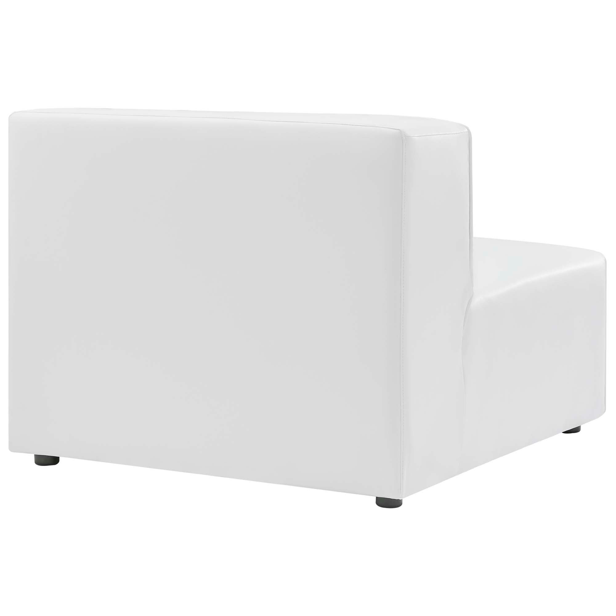 Mingle Vegan Leather Armless Chair thumbnail 3