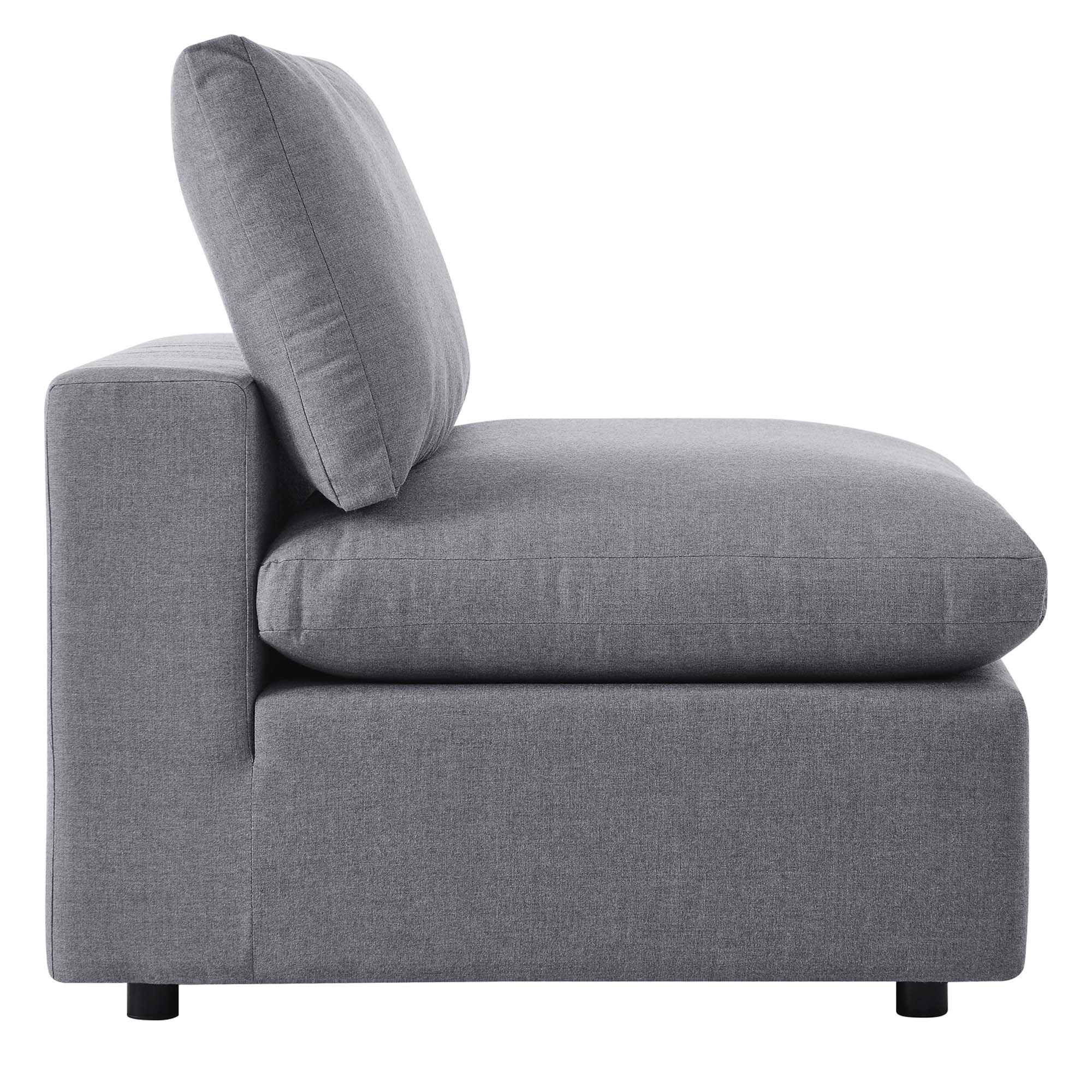 Commix Outdoor Armless Lounge Chair thumbnail 4