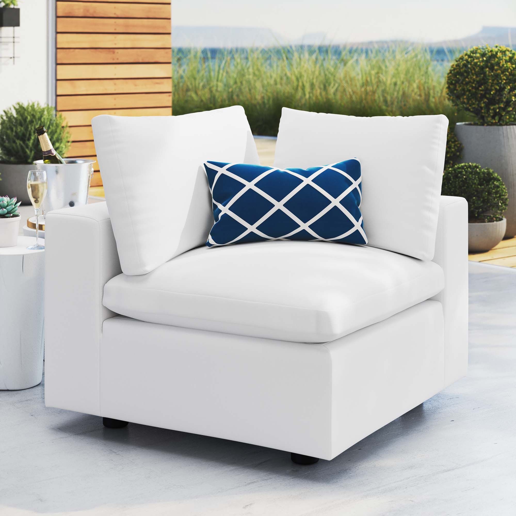 Solena Outdoor Corner Chair thumbnail 6
