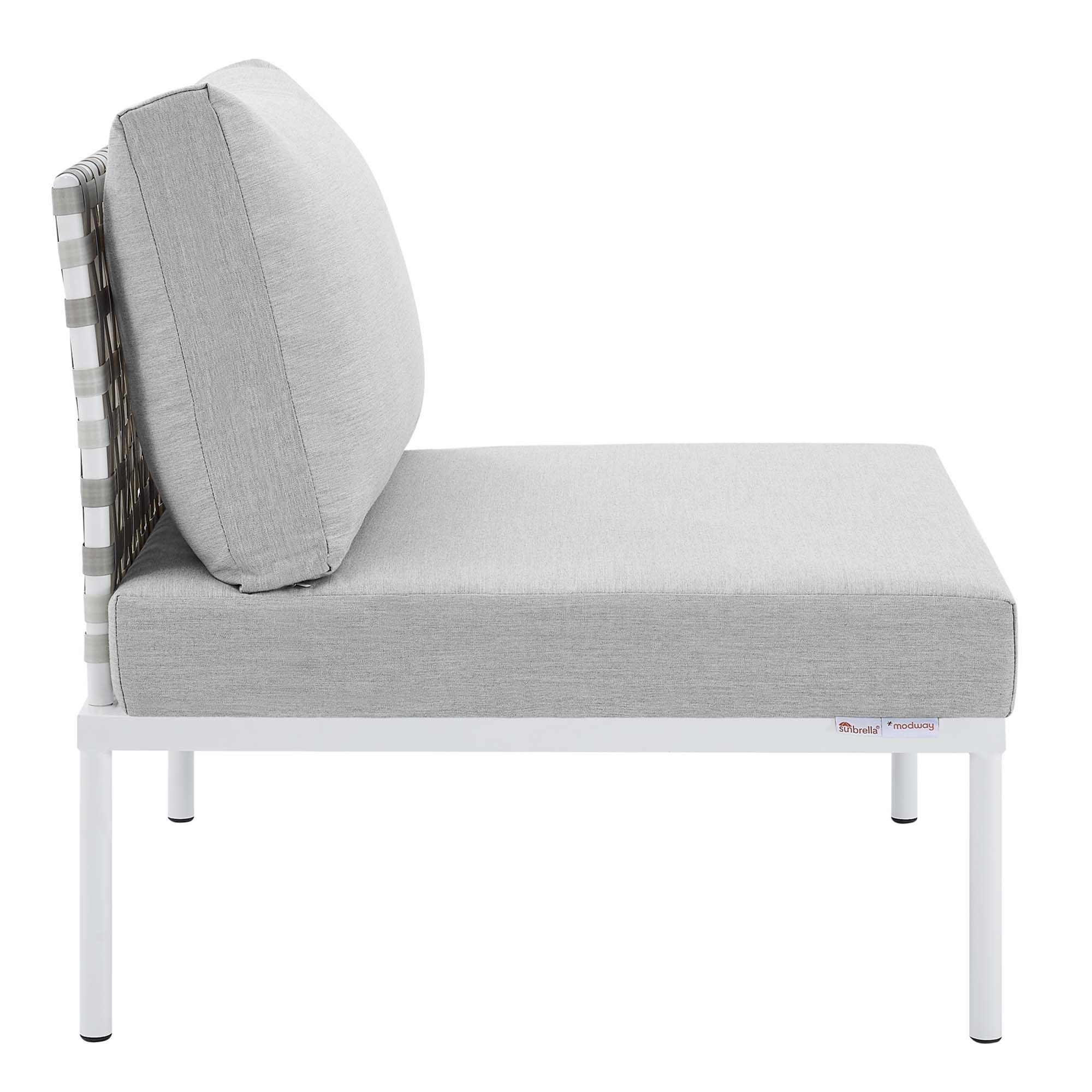 Harmony Outdoor Armless Chair thumbnail 2