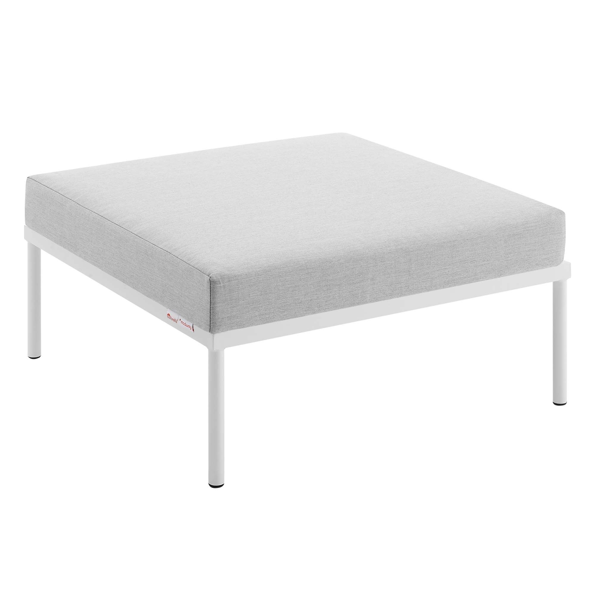 Harbor Aluminum Outdoor Ottoman thumbnail 2