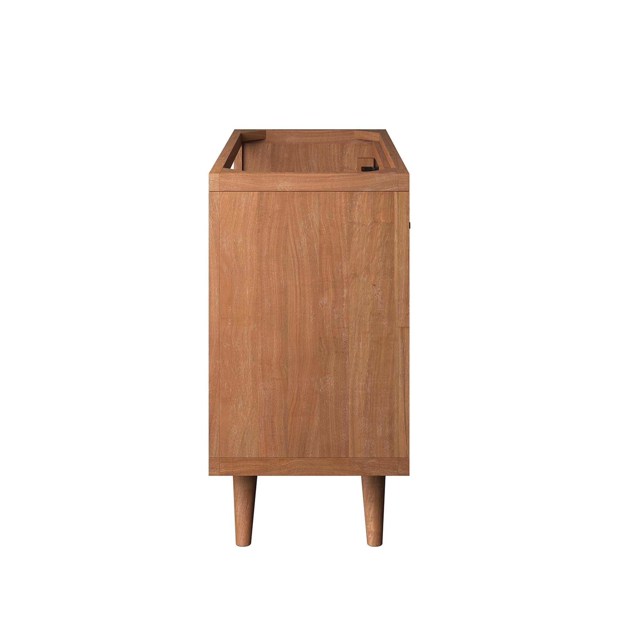 36" Teak Bathroom Vanity Cabinet thumbnail 4