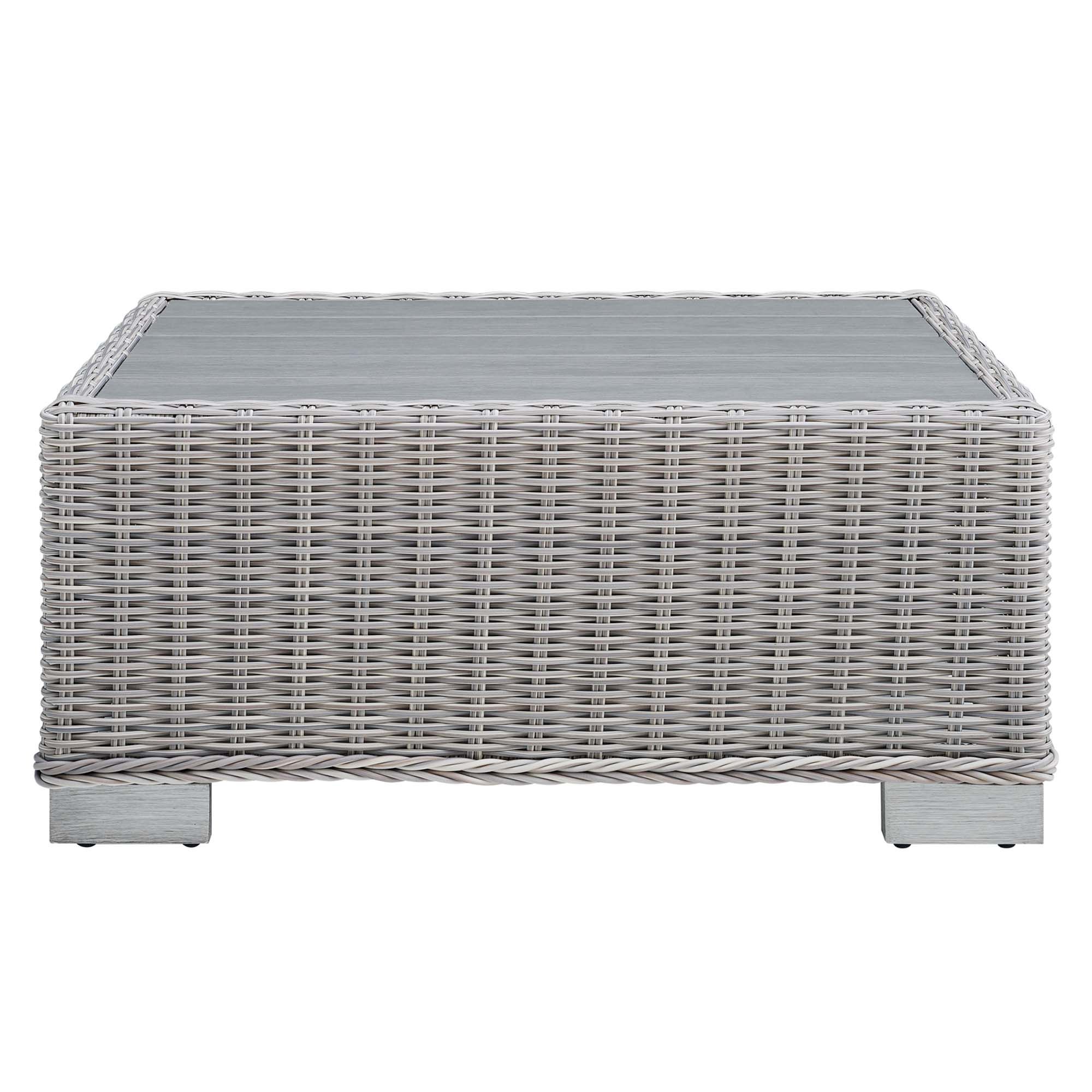 Conway 4-Piece Outdoor Wicker Patio Set thumbnail 11