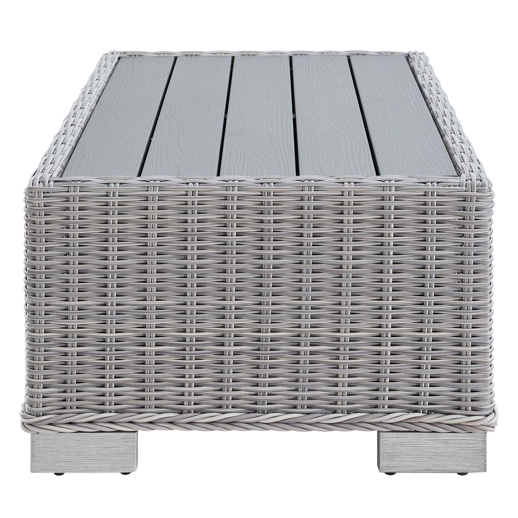 Conway 4-Piece Outdoor Wicker Patio Set thumbnail 9