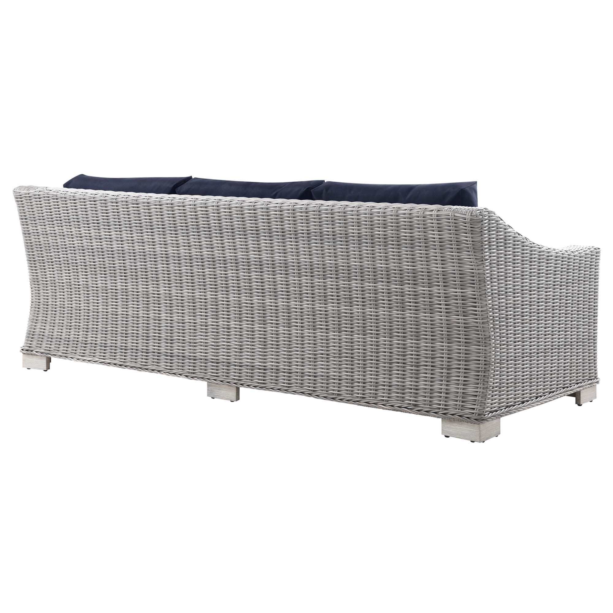Conway Outdoor Wicker Conversation Set thumbnail 10