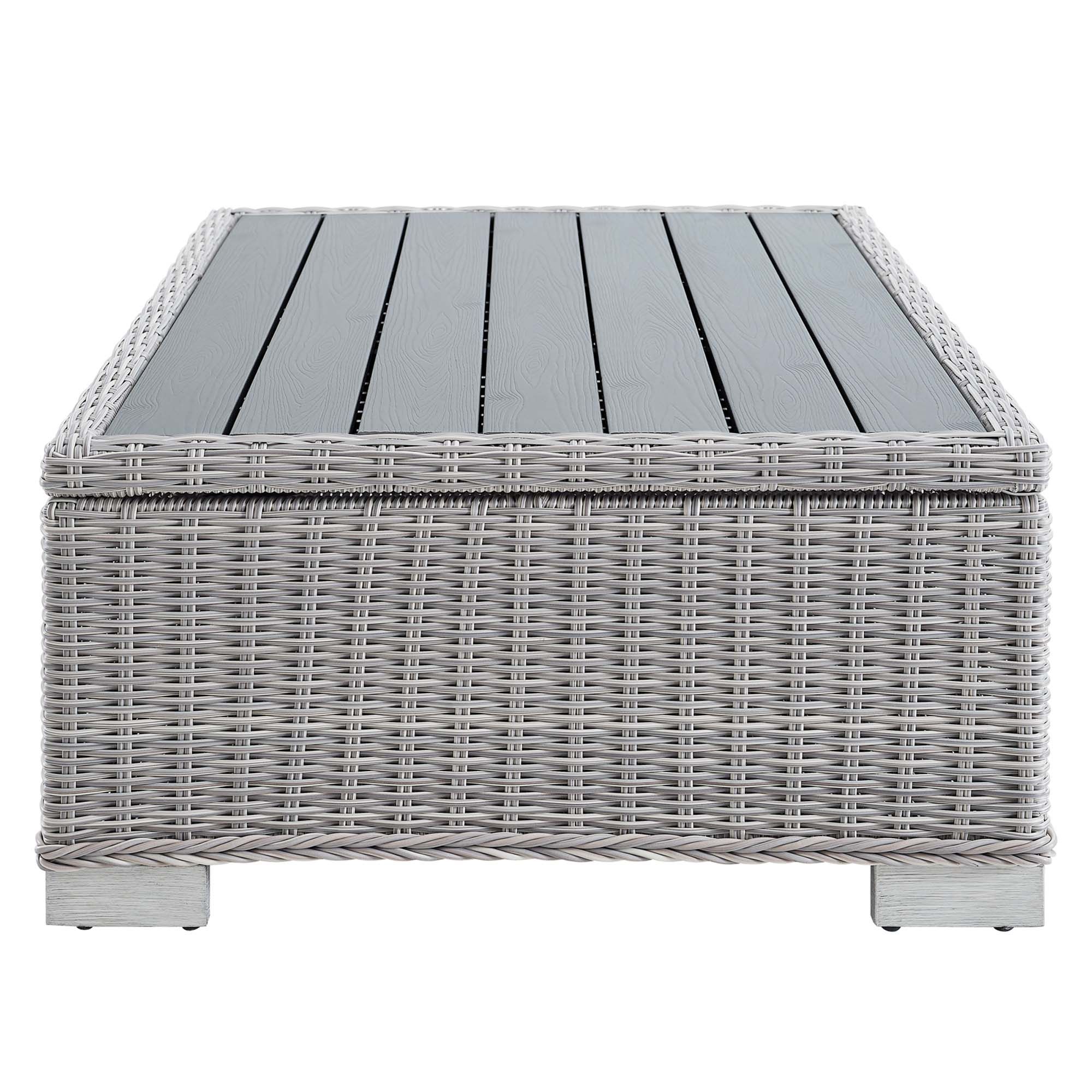 Conway 5-Piece Outdoor Wicker Conversation Set thumbnail 12