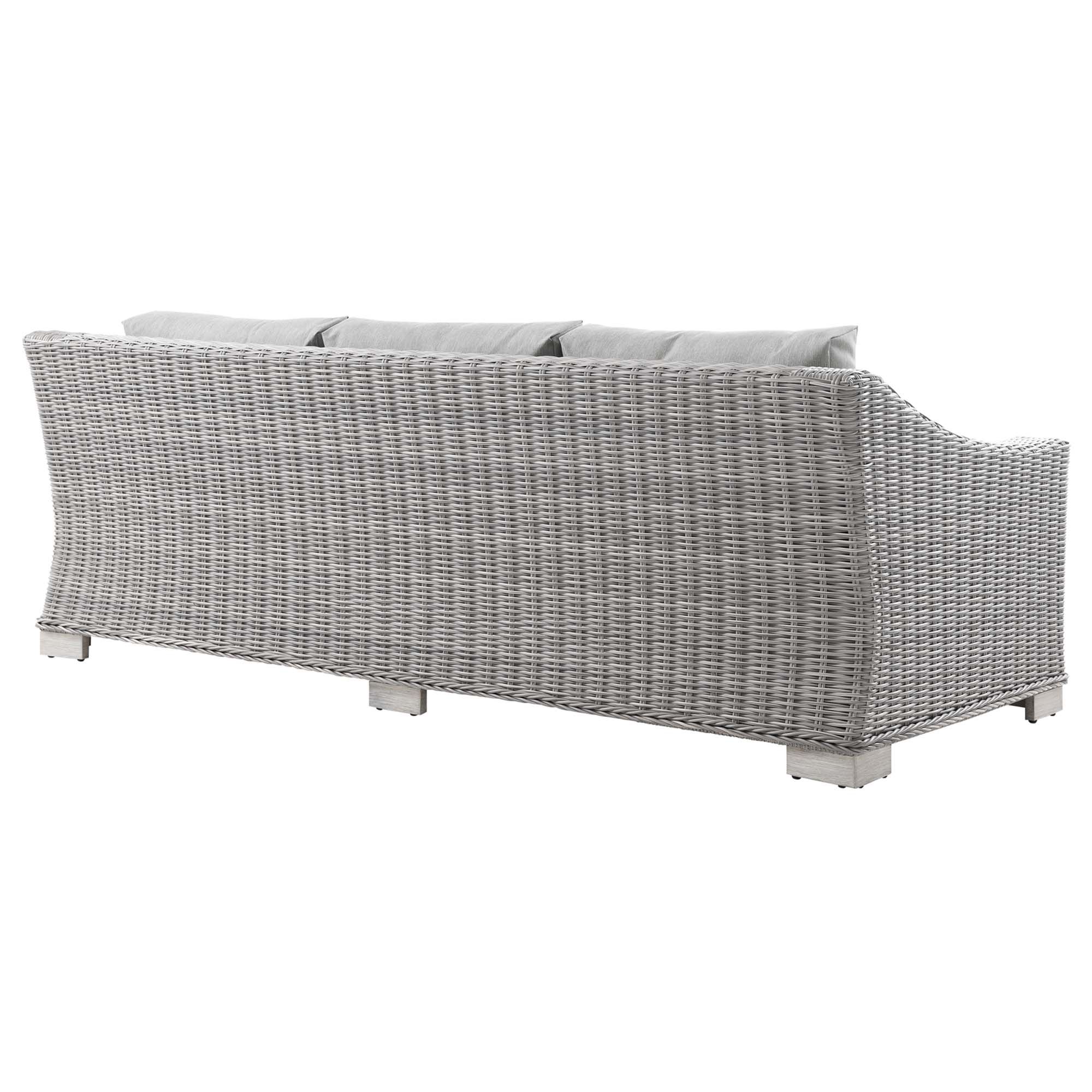 Conway 5-Piece Outdoor Wicker Conversation Set thumbnail 13