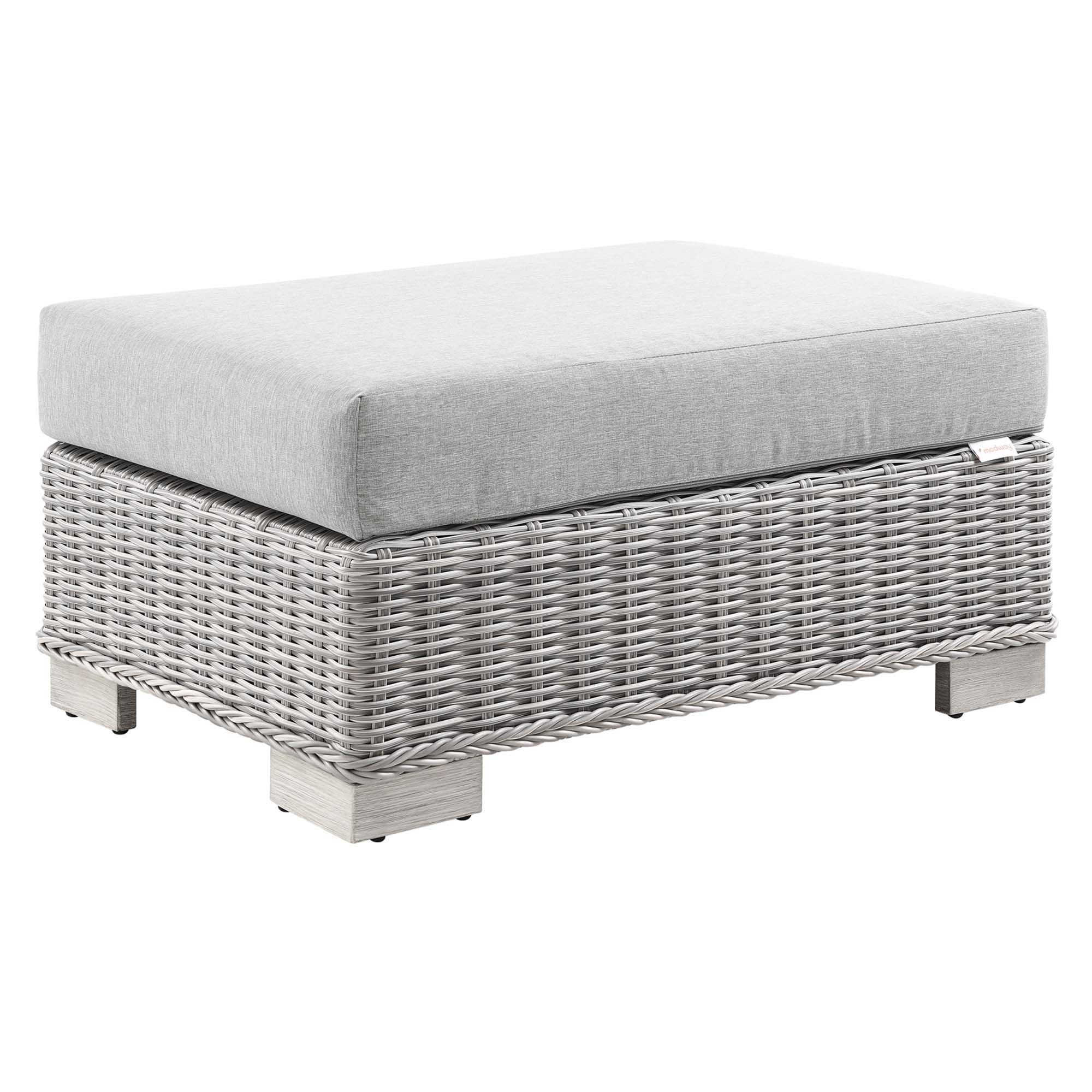 Conway 5-Piece Outdoor Wicker Conversation Set thumbnail 5