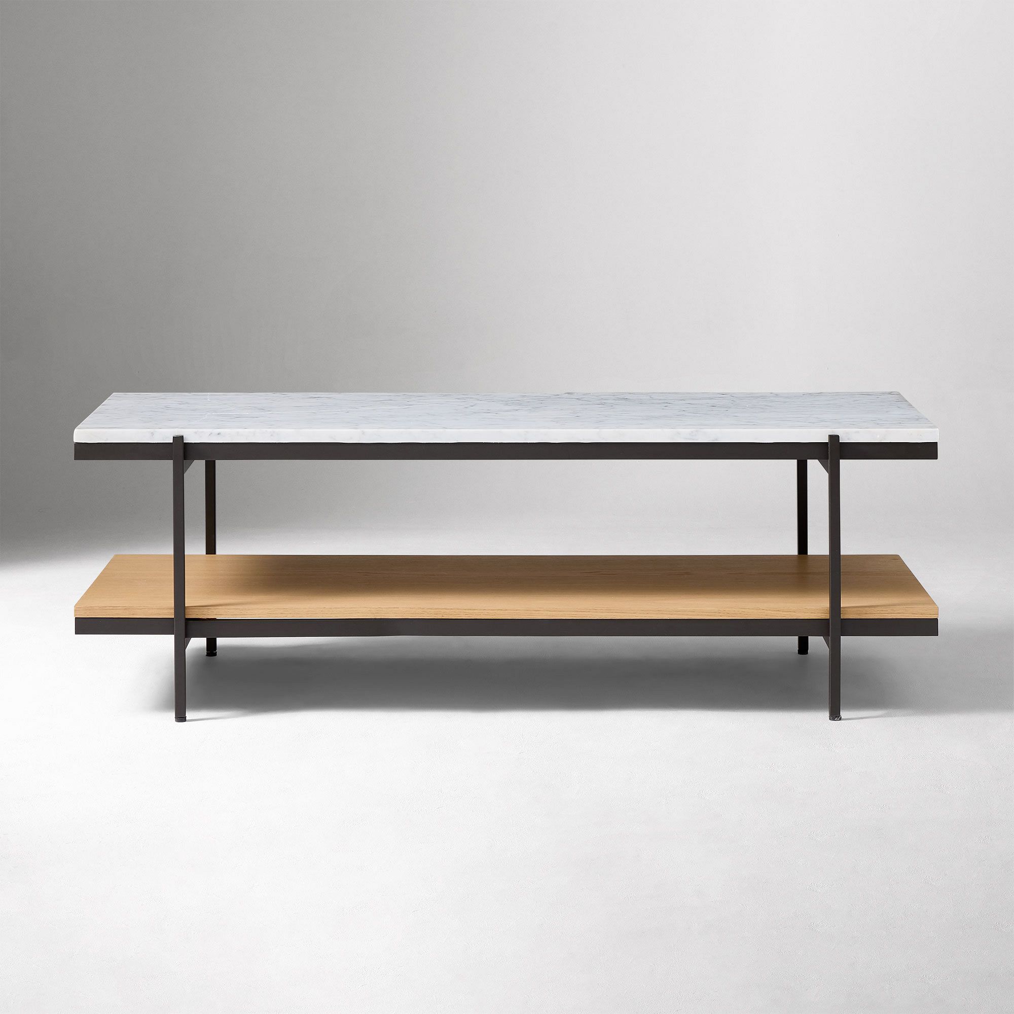Pierce Marble Coffee Table (47.5") thumbnail 3