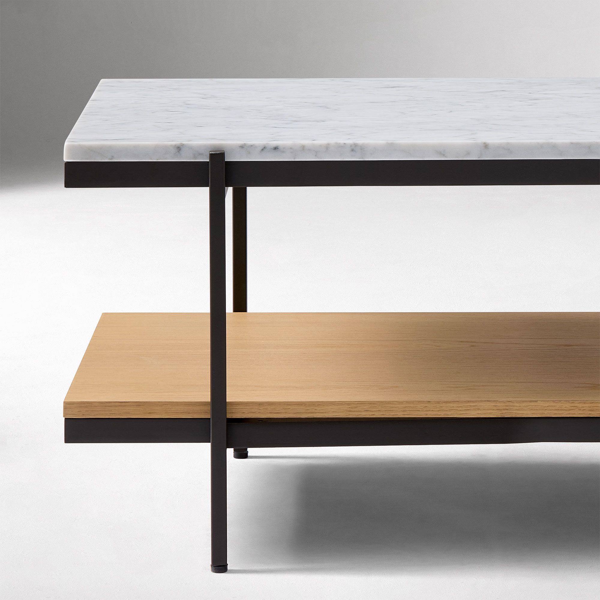 Pierce Marble Coffee Table (47.5") thumbnail 5