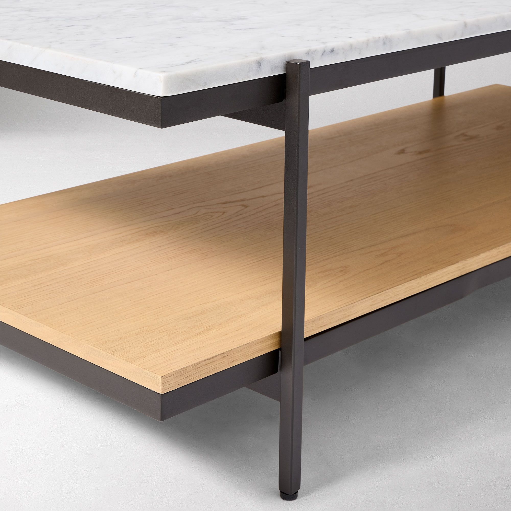 Pierce Marble Coffee Table (47.5") thumbnail 6