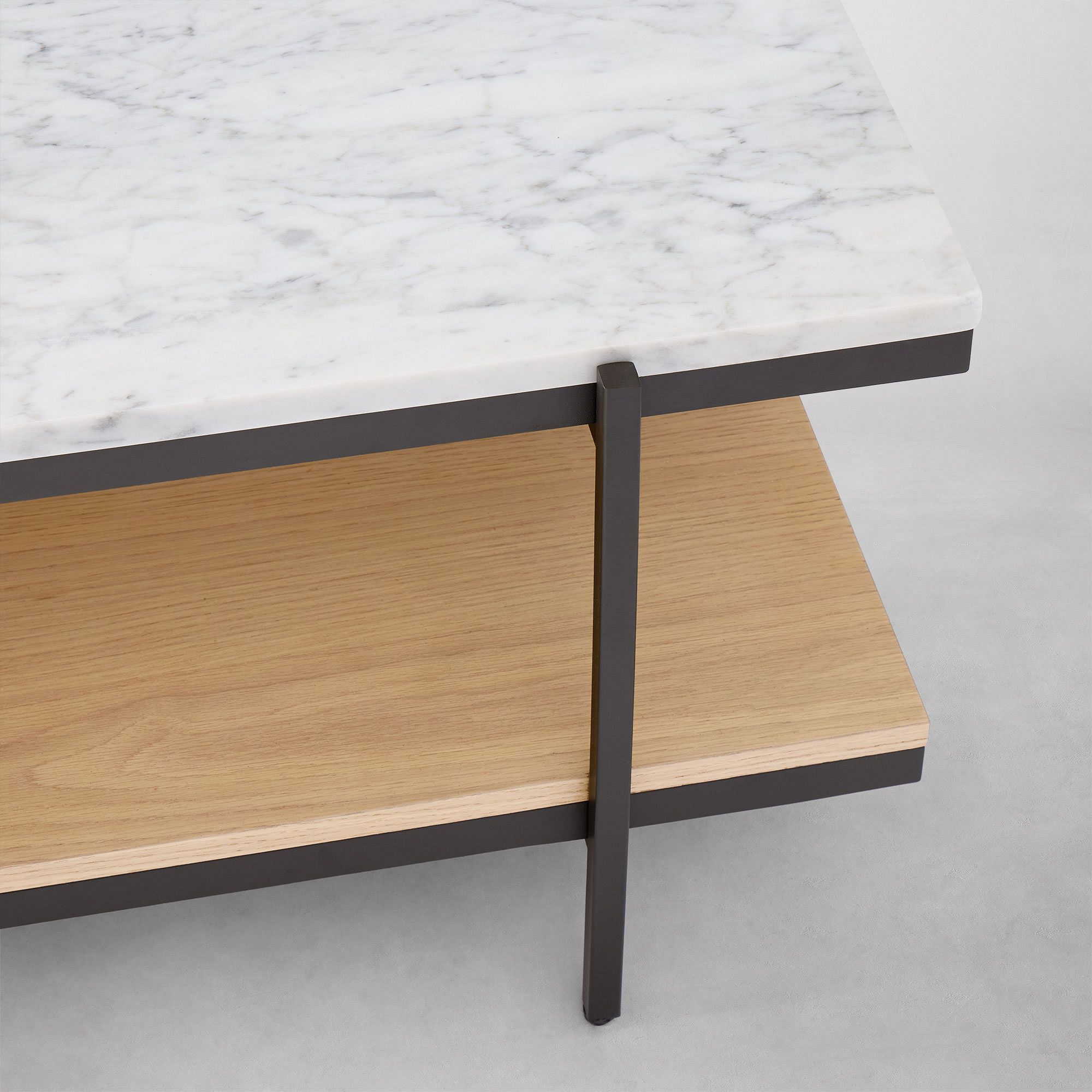 Pierce Marble Coffee Table (47.5") thumbnail 7
