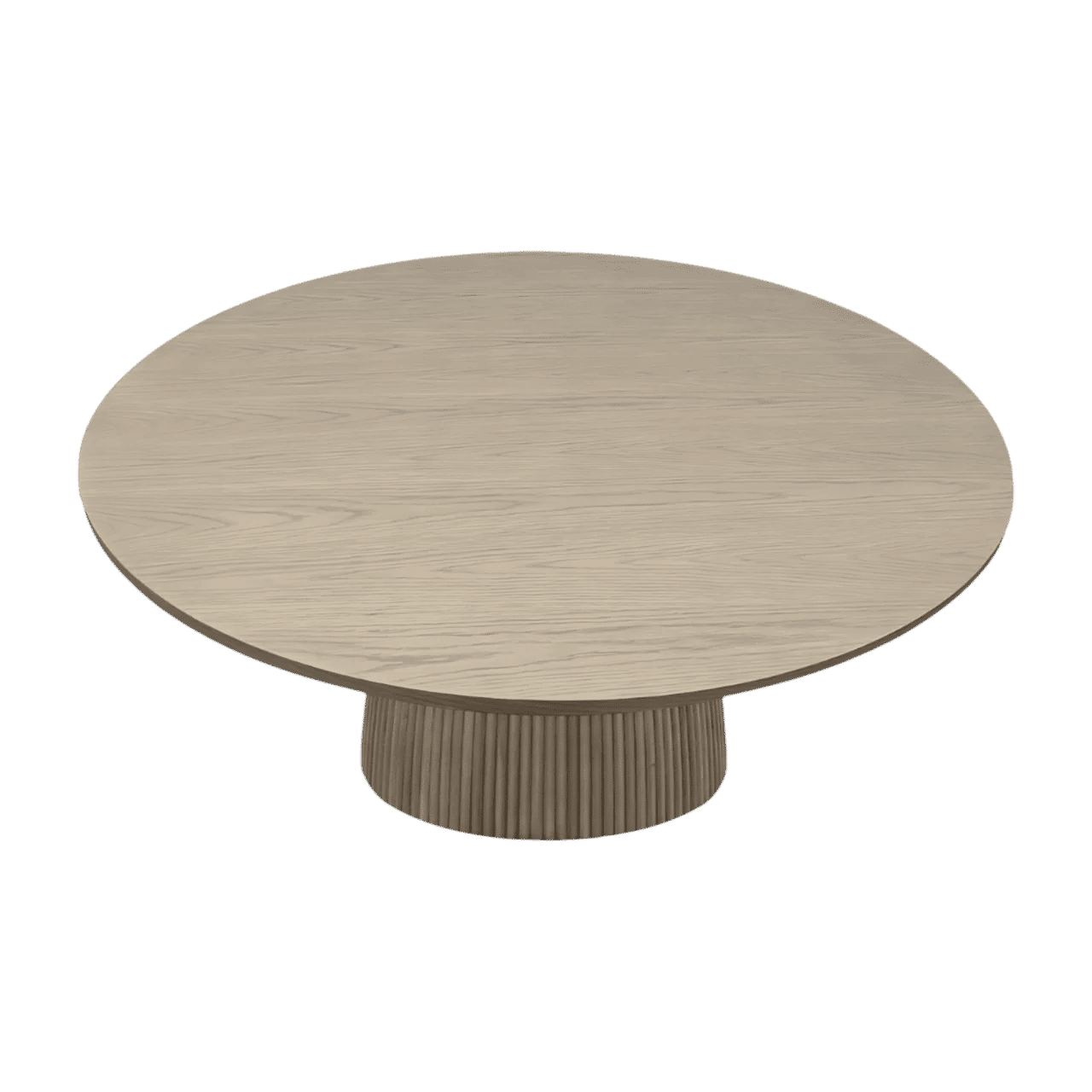 Oxford Round Dining Table Greige Oak thumbnail 3