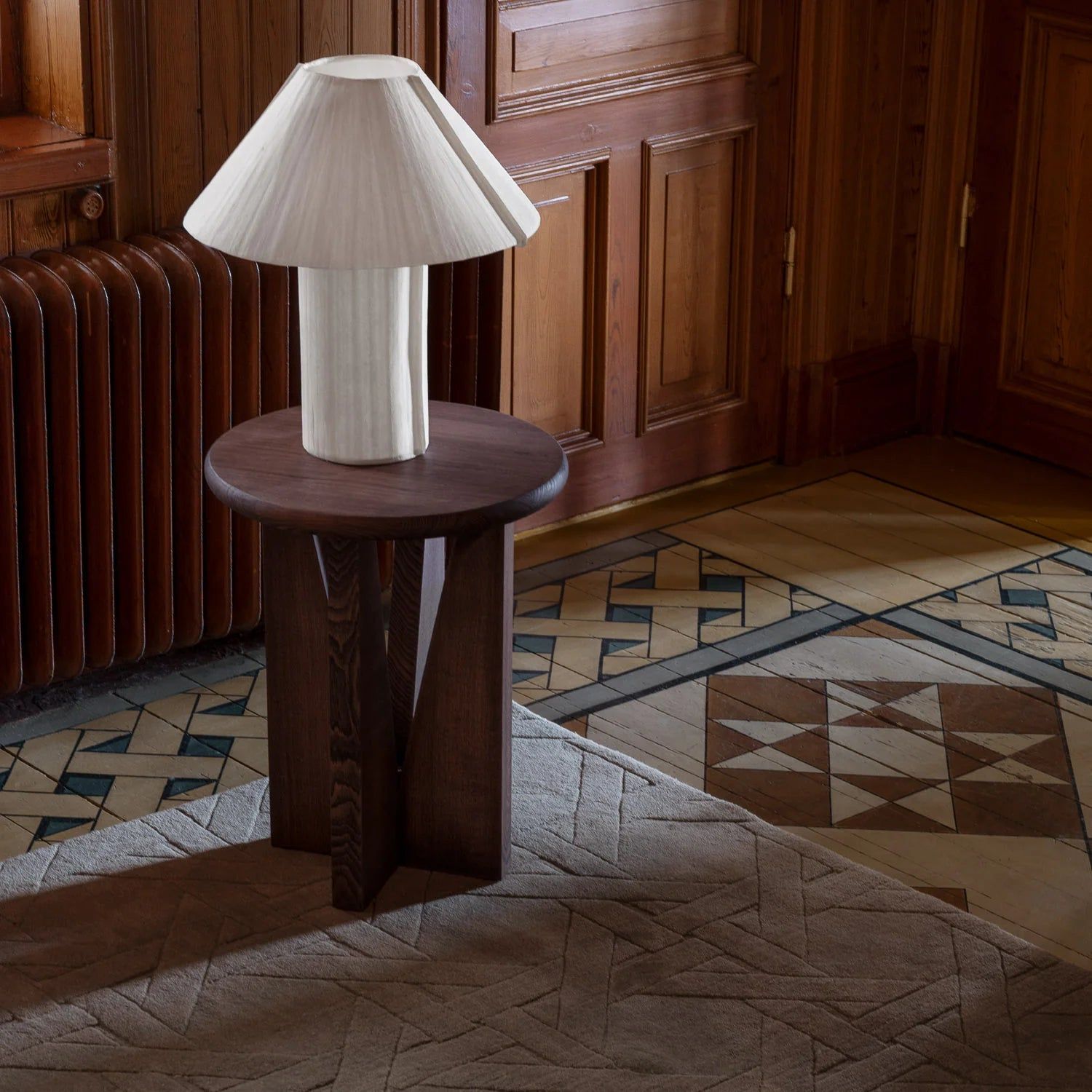 Mulberry Bark Paper Table Lamp – Warm White Bedside Lighting thumbnail 3