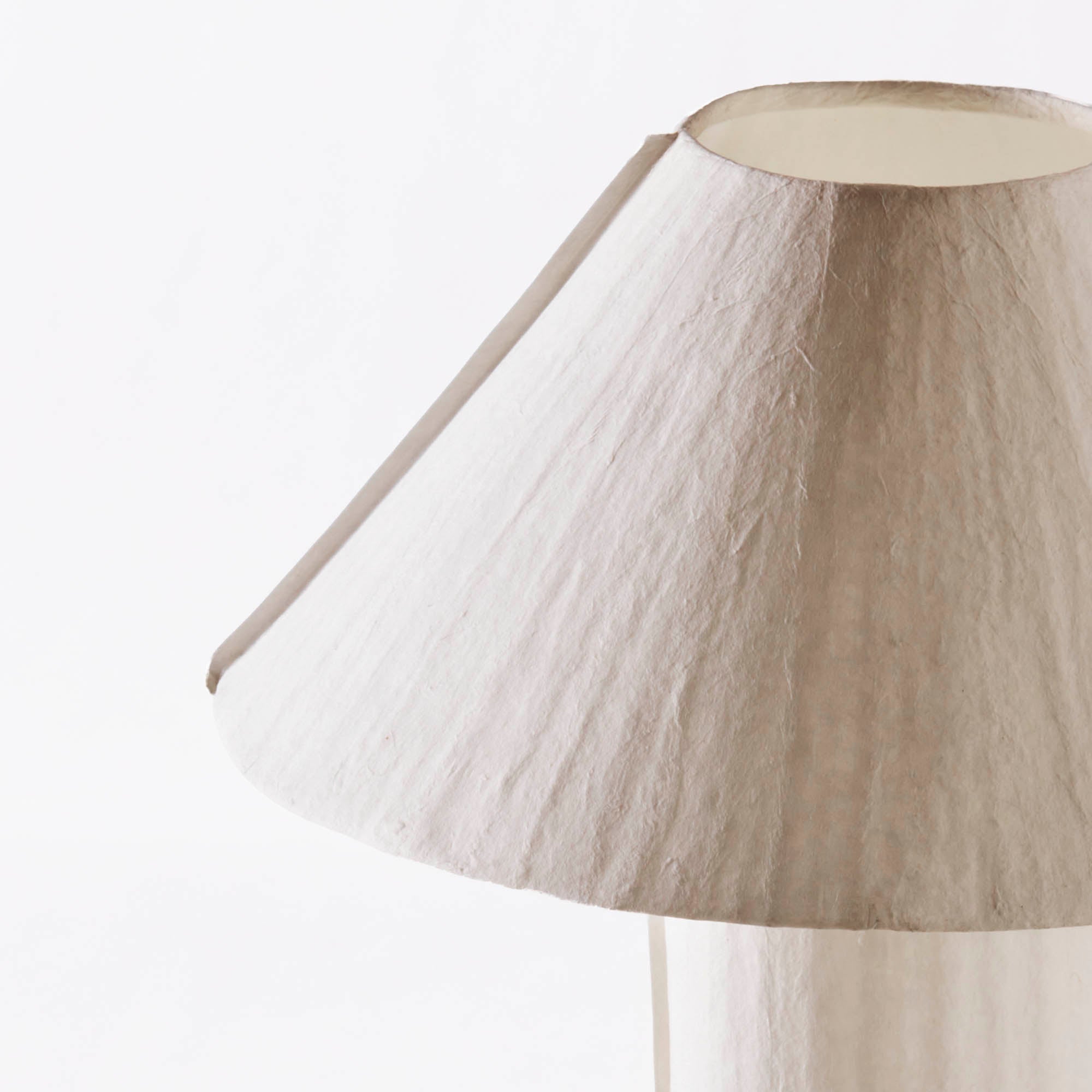 Mulberry Bark Paper Table Lamp – Warm White Bedside Lighting thumbnail 10