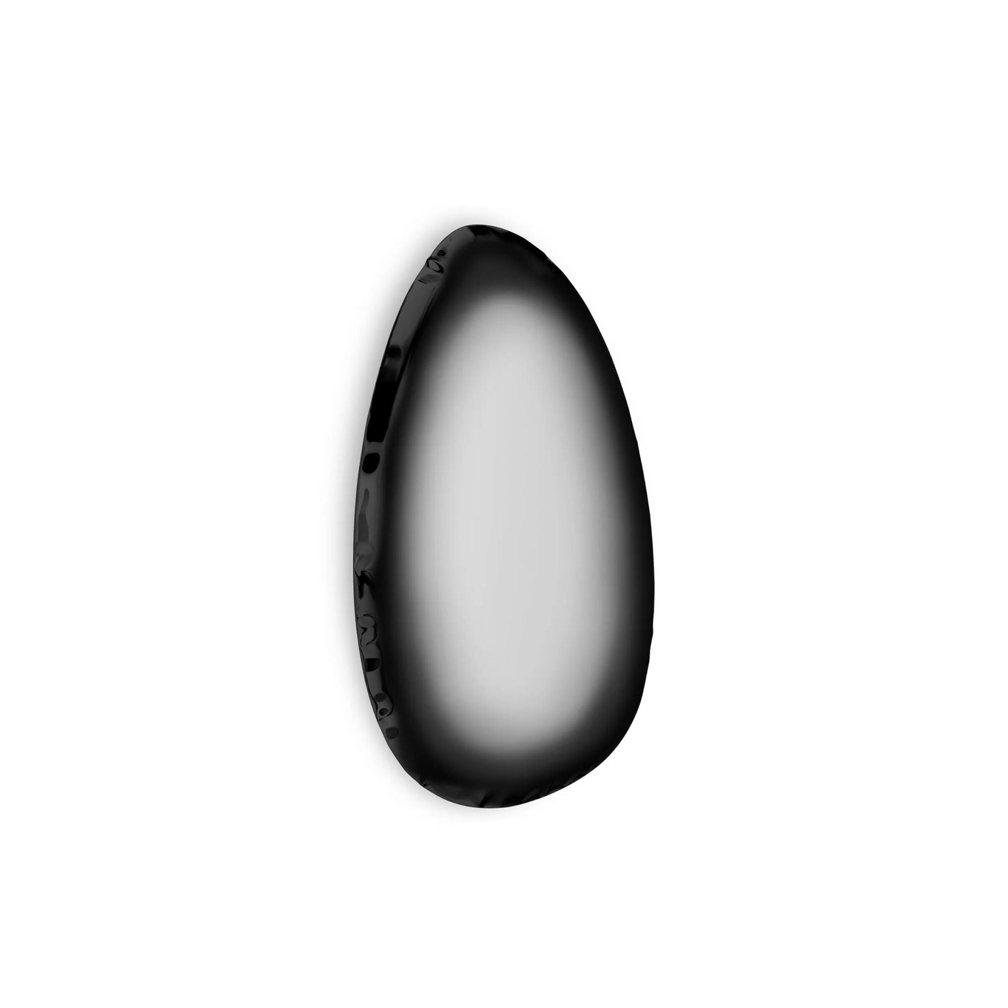 Ovoid Glass Wall Mirror – Liquid Droplet Modern Reflective Decor thumbnail 15
