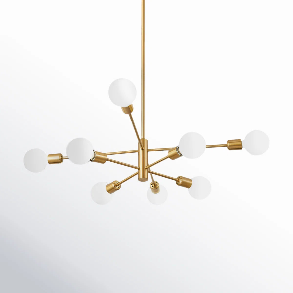 Glenarm 8-Light Modern Sputnik Sphere Chandelier thumbnail 2