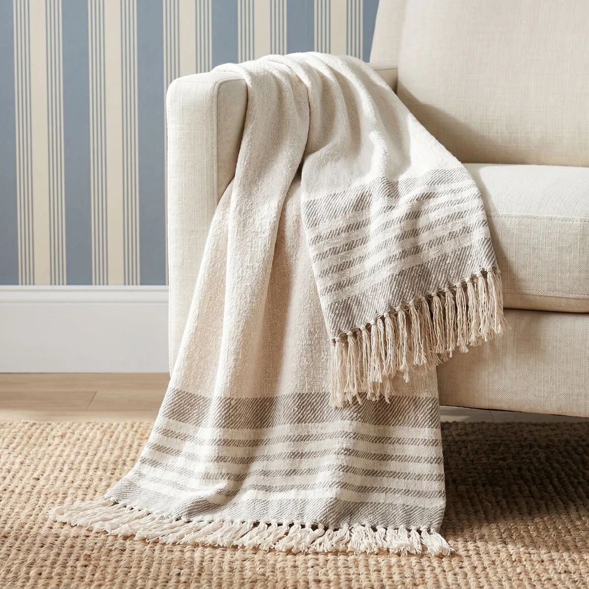 Sully Hand Woven Throw Blanket — view 1