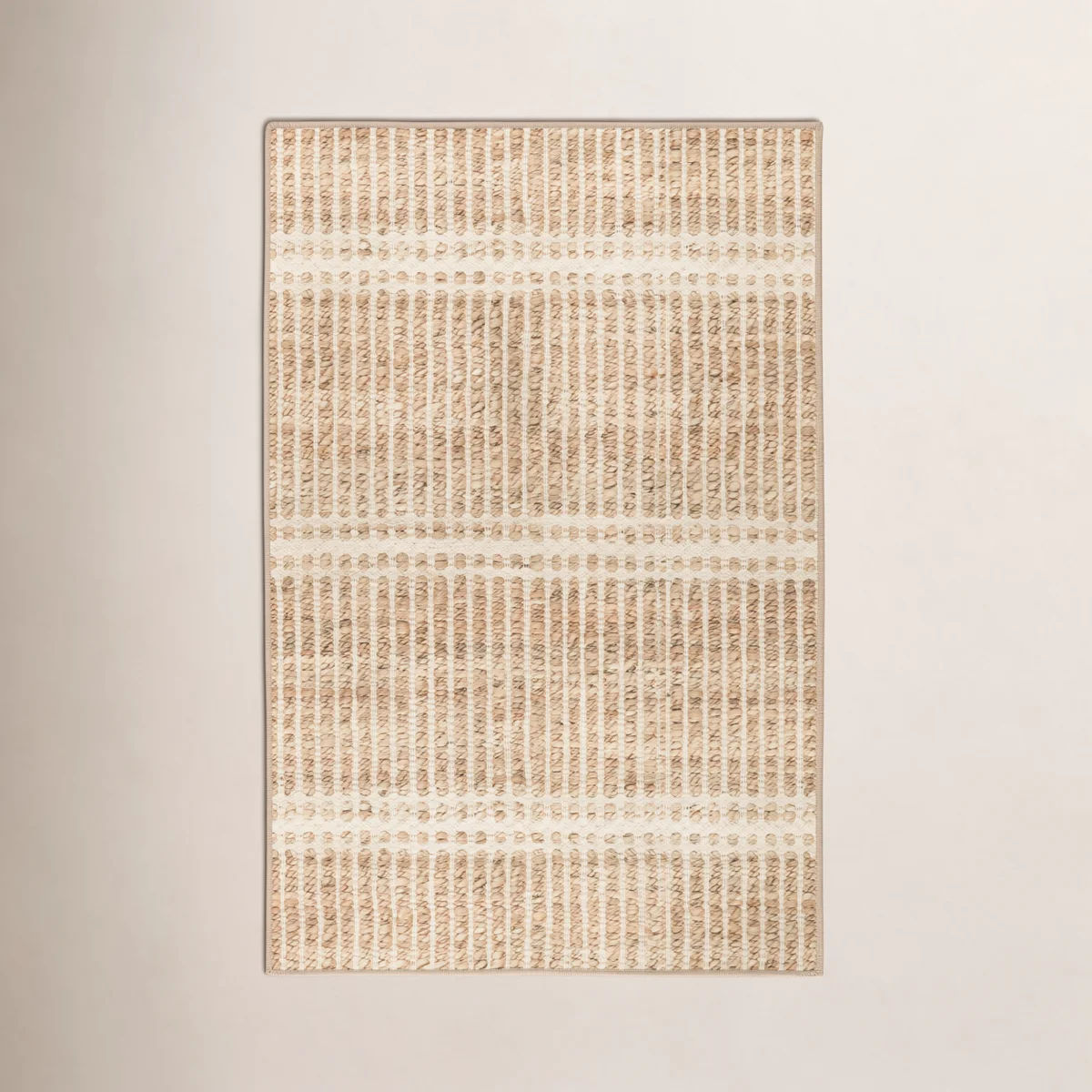 Arbor Natural Machine Printed Washable Rug — view 1