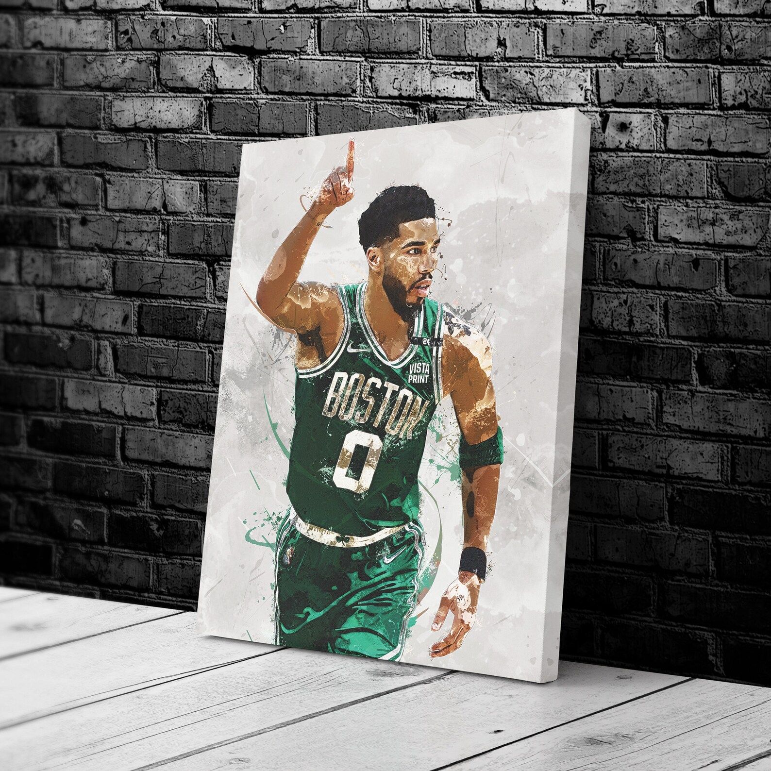 Jayson Tatum Poster Boston Celtics thumbnail 2