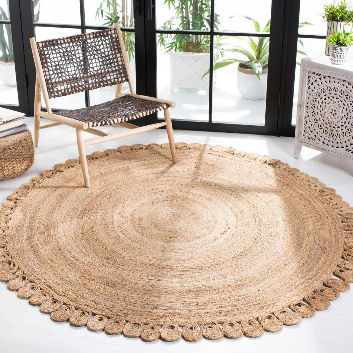 Dieman Hand Woven Jute Rug thumbnail 2