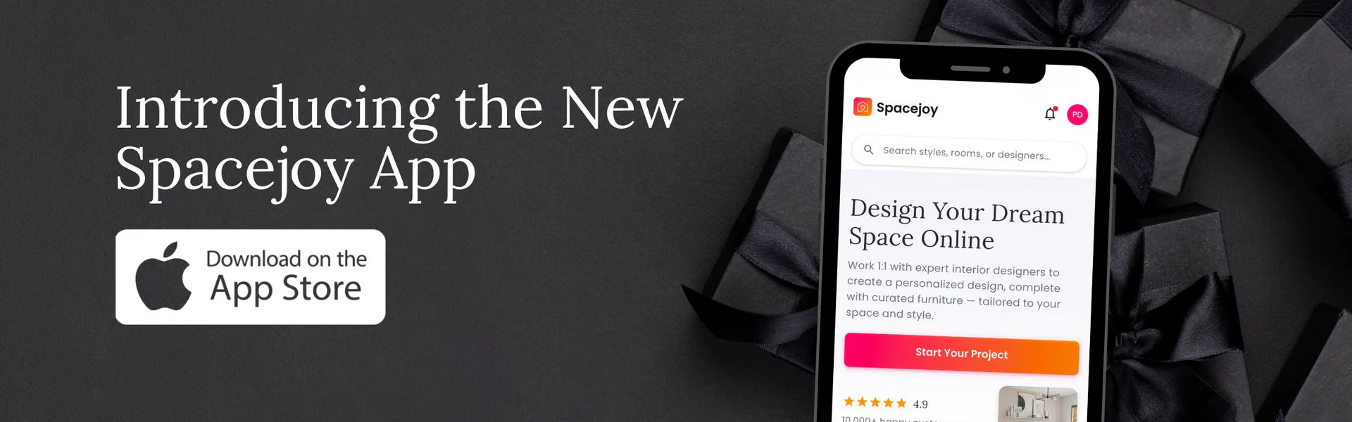 Download the Spacejoy App