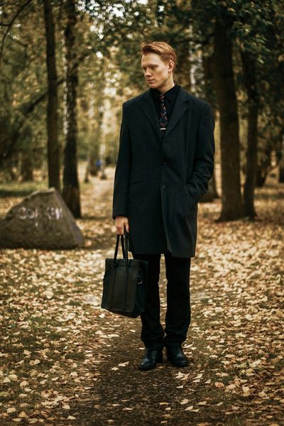 Mid Thick Simple Man Coat