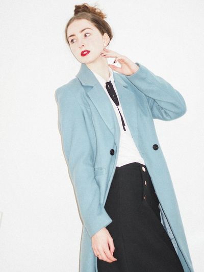 Long Simple Woman Coat