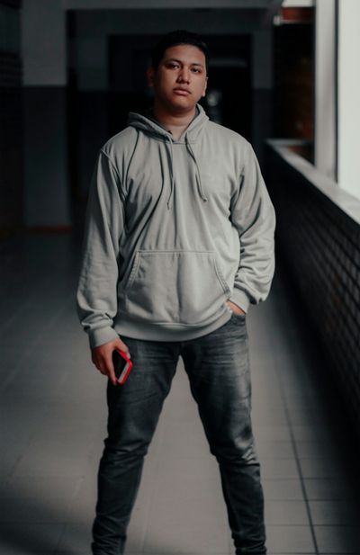 Thin Fancy Man Hoodie