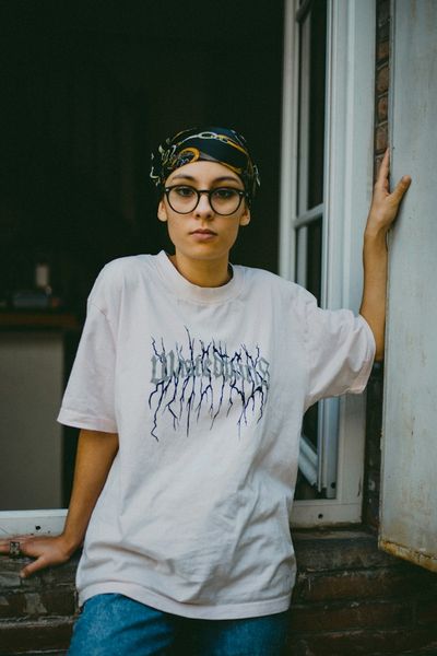 Overfit Center Designed Woman Shirt