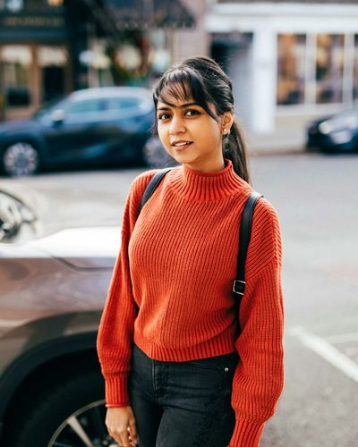 Thin Cable Knit Woman Sweater