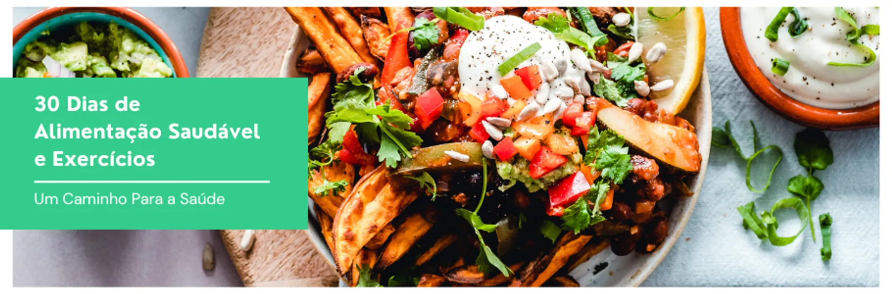 30 Dias de Alimentação Saudável e Exercícios | SparkCheckout