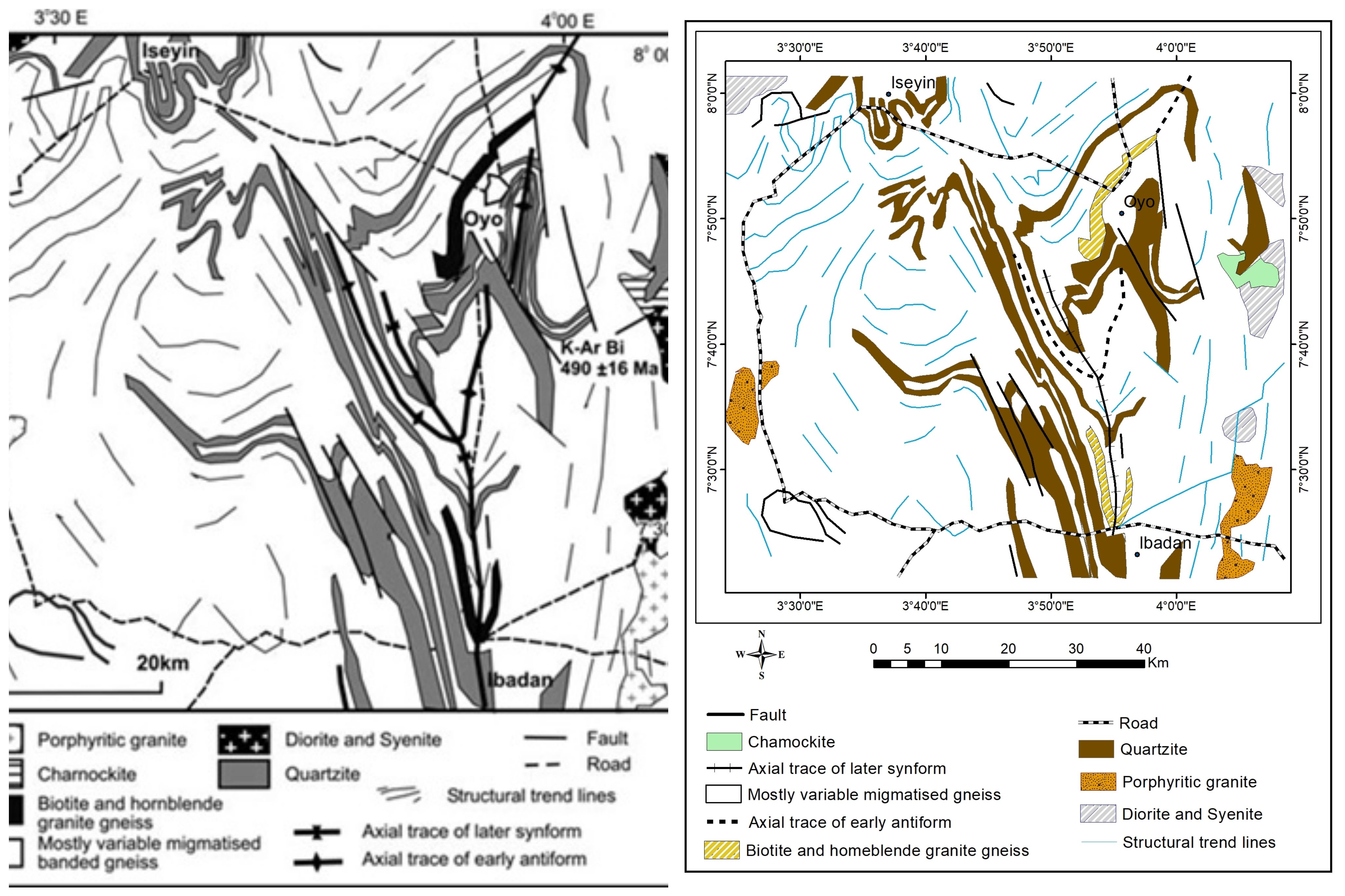 Geology map of oyo state facelift spatialnode
