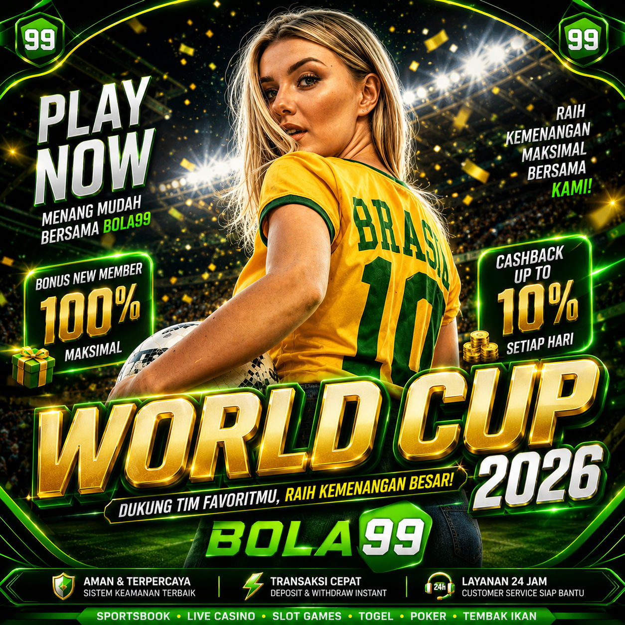 BOLA99 | Link Alternatif Login & Registrasi Akun VIP Terpercaya