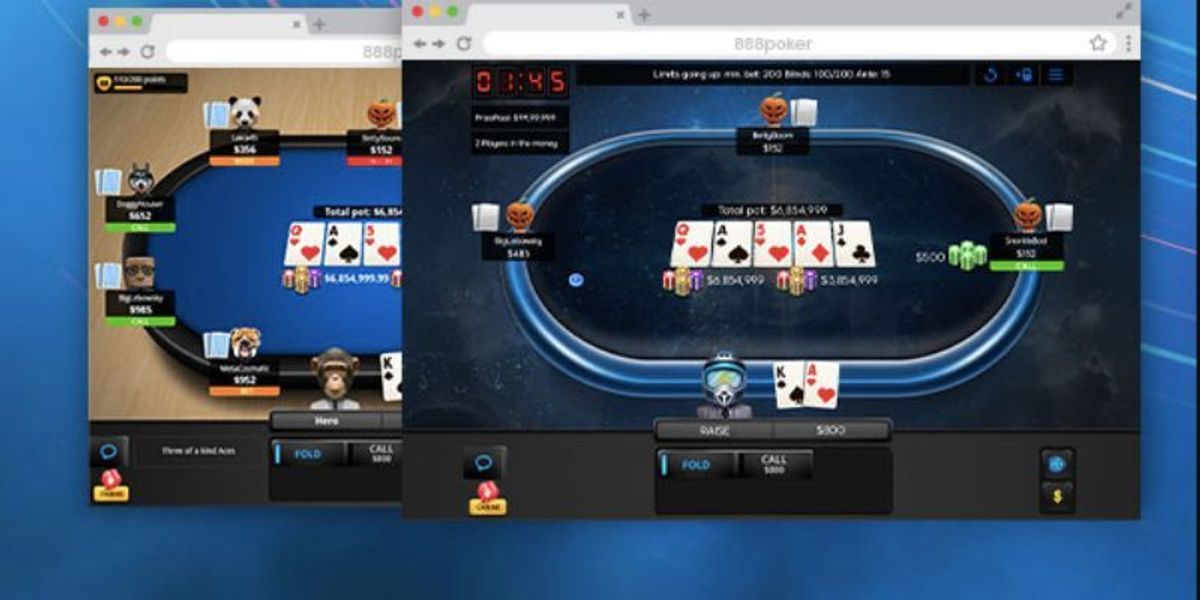 888poker Playing Poker At