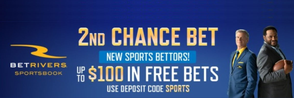 BETRIVERS $100 IN FREE BETS
