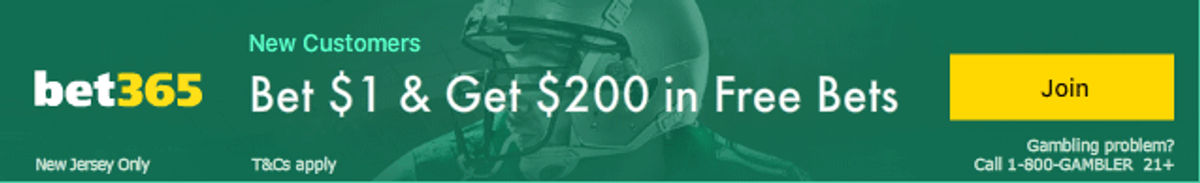 Bet365 Bet $1 Get $200 Promo