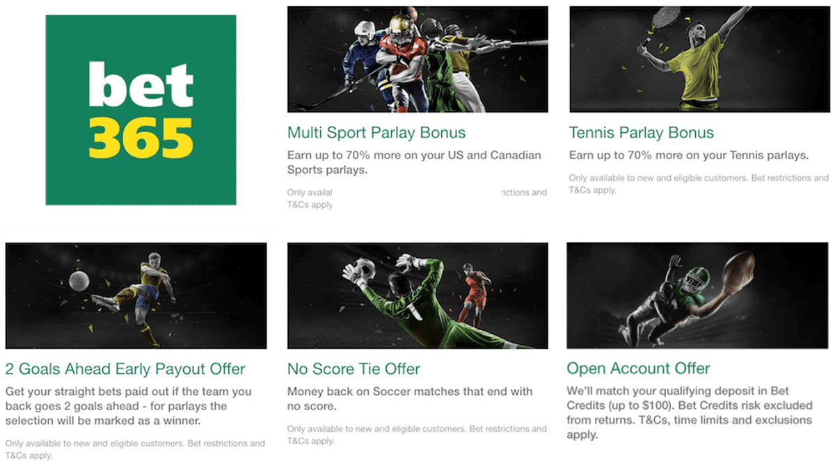 Bet365 USA Promotions