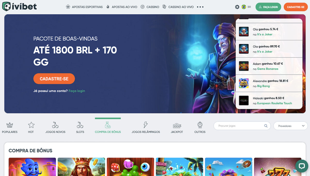 Bonus Ivibet Casino