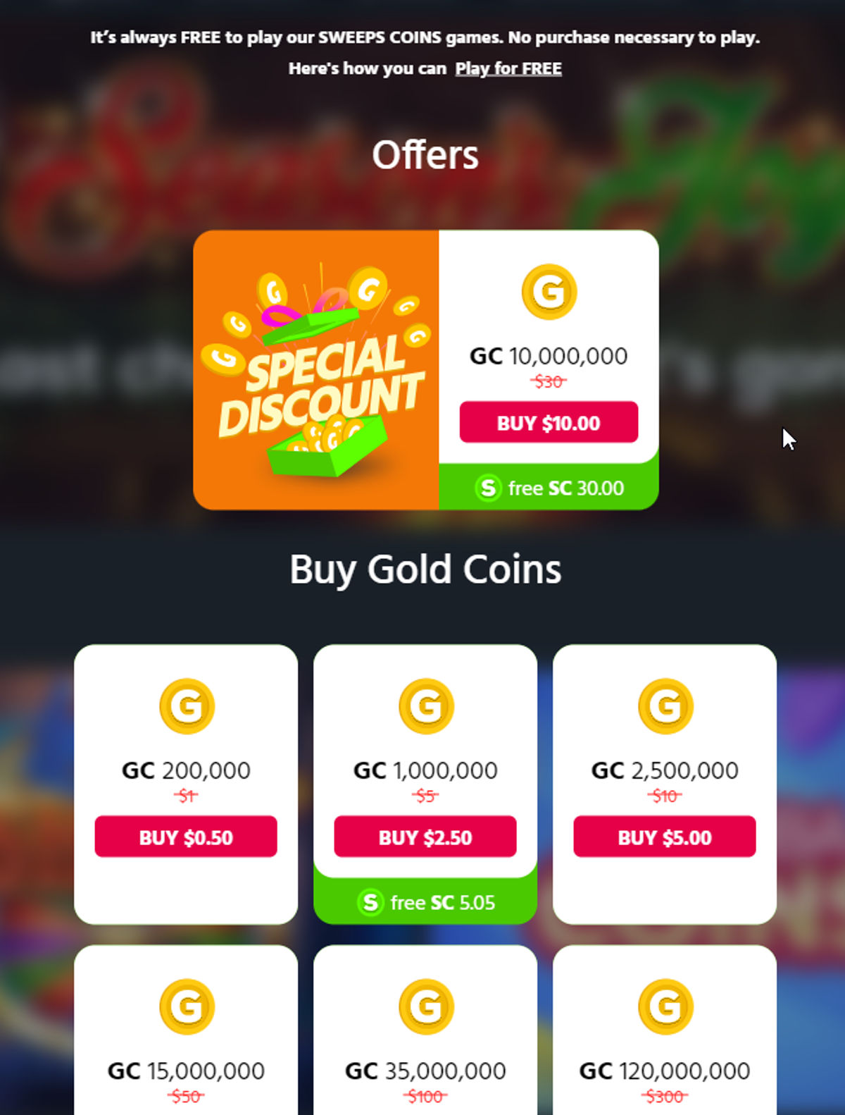 Chumba Casino No Purchase Bonus & Promo Code 2024