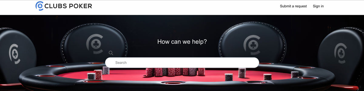 Clubs Poker Customer Support