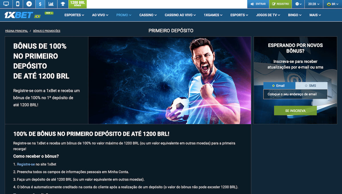 Código Bônus 1xBet Boas - Vindas