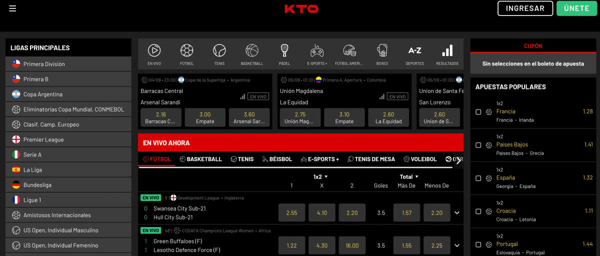 Deportes KTO Chile