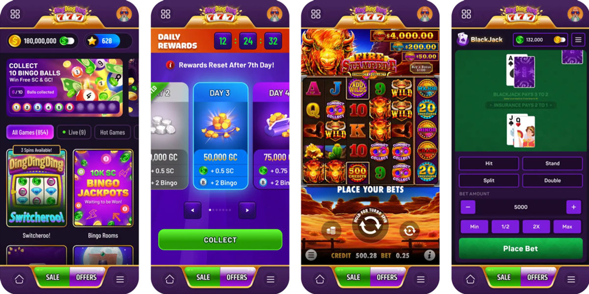 Ding Ding Ding Casino Mobile App