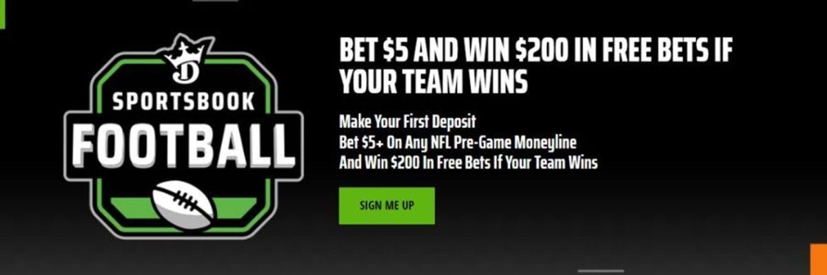DraftKings Bet $5 Win $500 NFL