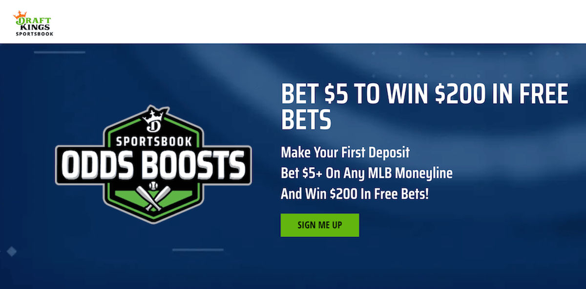 DraftKings MLB Promo Offer