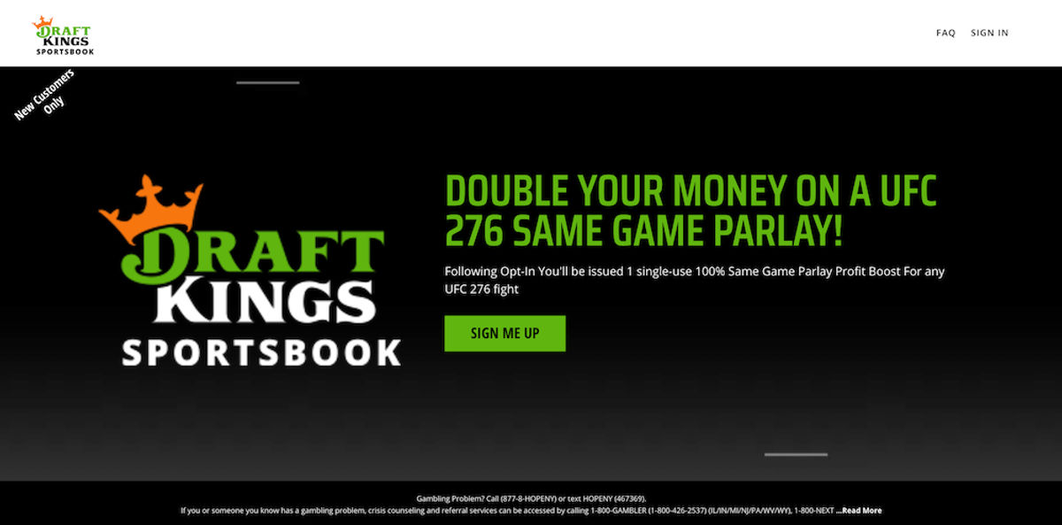 DraftKings UFC 276 Promo